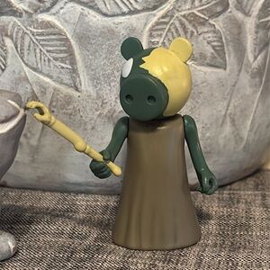 Mini Roblox Piggy Authentic ZomPiggy Action Figure Figurine Toy PhatMojo